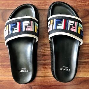 Rare Fendi pool Slides